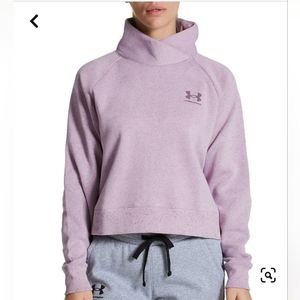 EUC Under Armour Rival wrapped neck sweatshirt